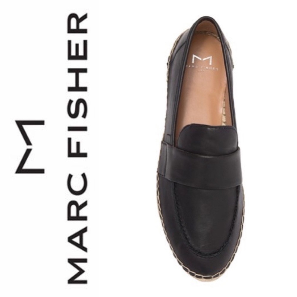 Marc Fisher Leather Espadrille